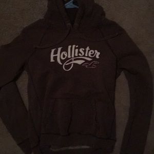 Brown Hollister Hoodie